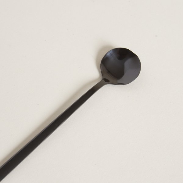Cuchara De Acero Negro 17cm