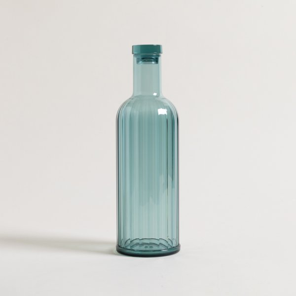 Botella De Acrillico Con Lineas 1000ml