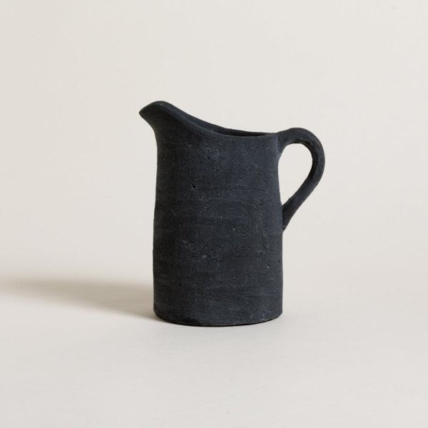Jarra Deco Giza Black 14.5x23.5cm