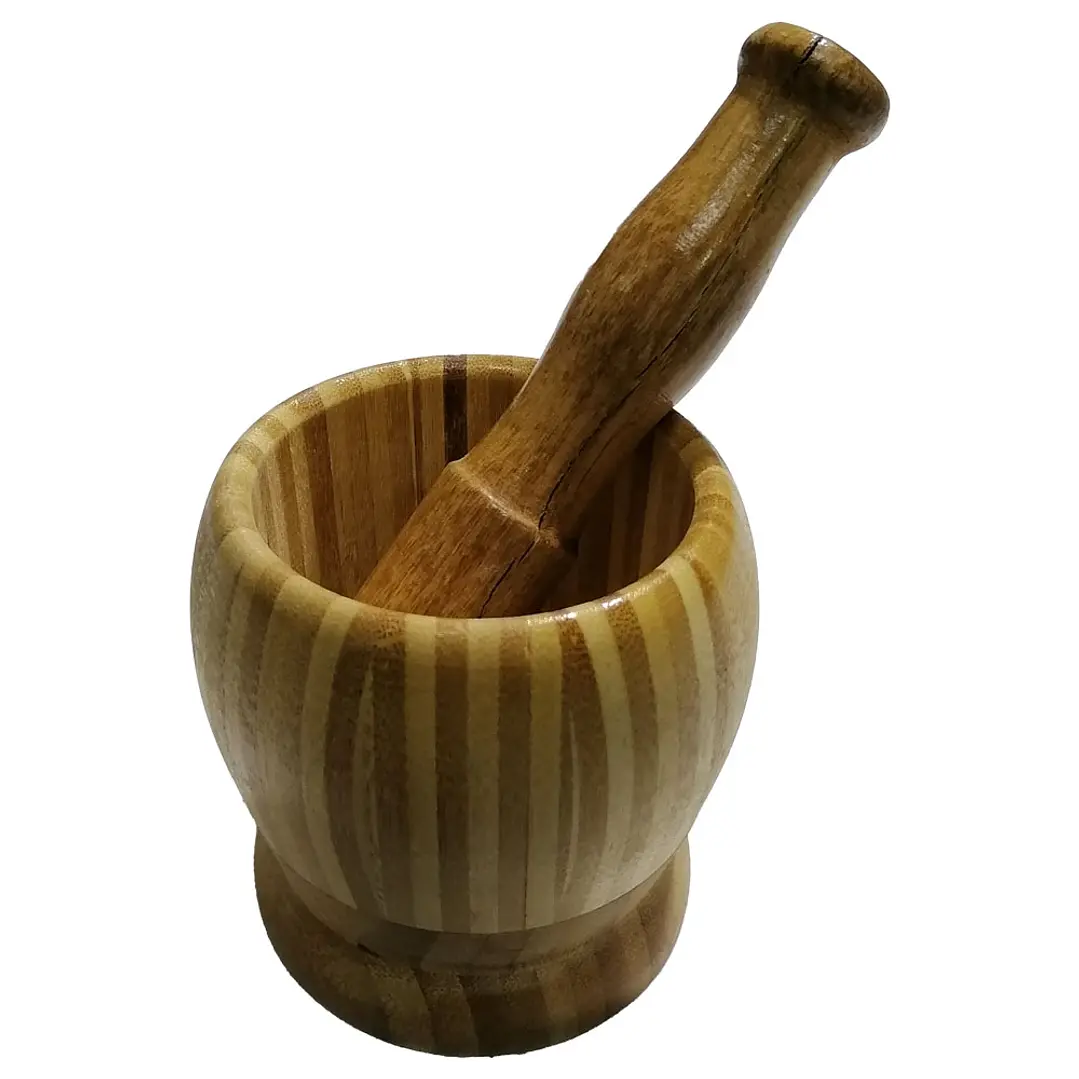 Mortero De Bambu