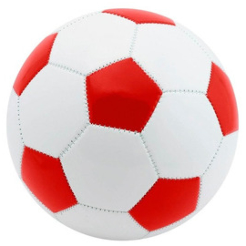 Pelota De Futbol Roja/blanca