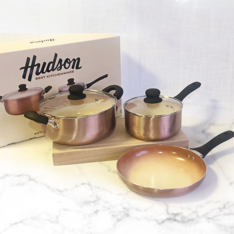 Bateria De Ceramica Hudson Cobre