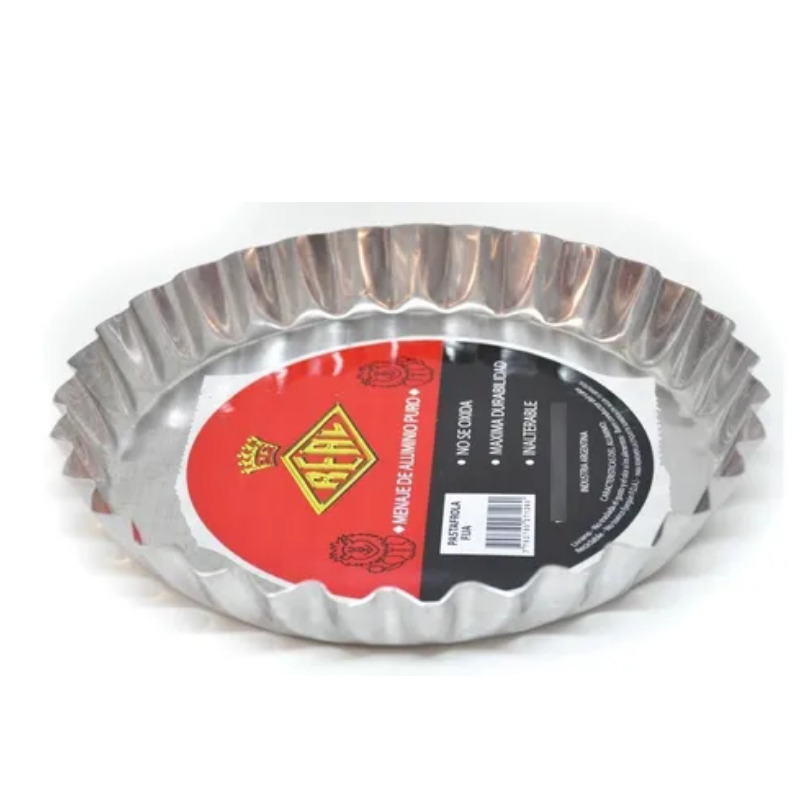 Molde De Aluminio Pastafrola Fijo N°24