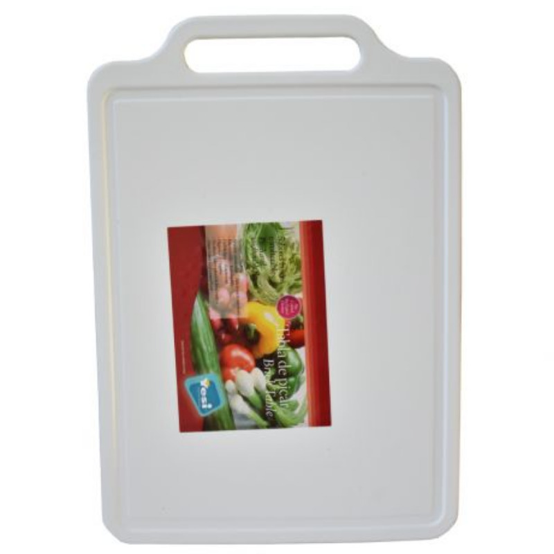 Tabla De Picar Blanca 38x26