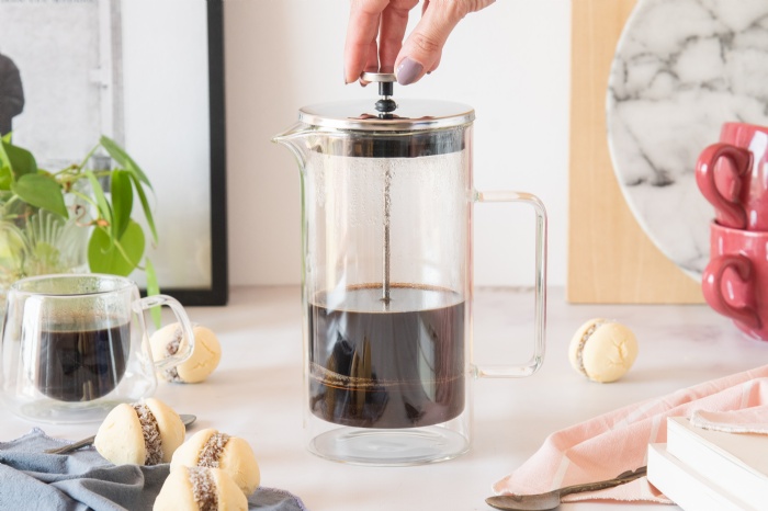 Cafetera Embolo 1 Litro Vidrio 
