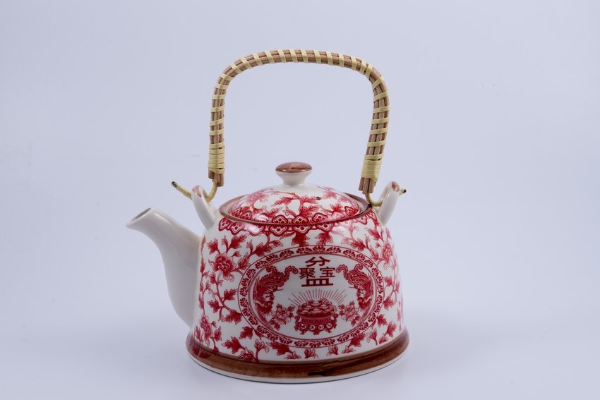 Tetera De Porcelana Con Filtro 900ml