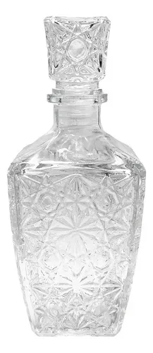 Frasco Licorero Whisky Cuadrado Chico 500ml