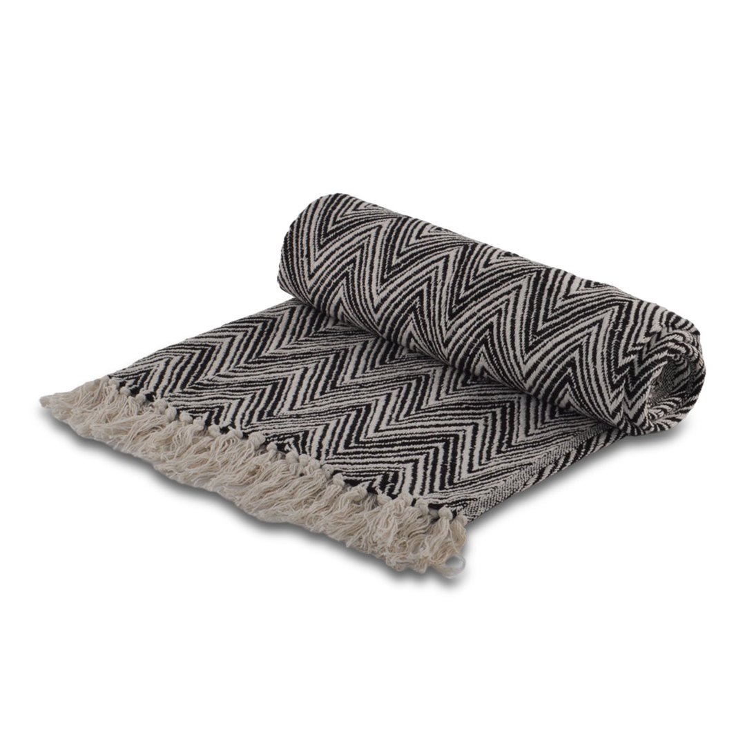 Manta Zigzag Degrade 150x125cm