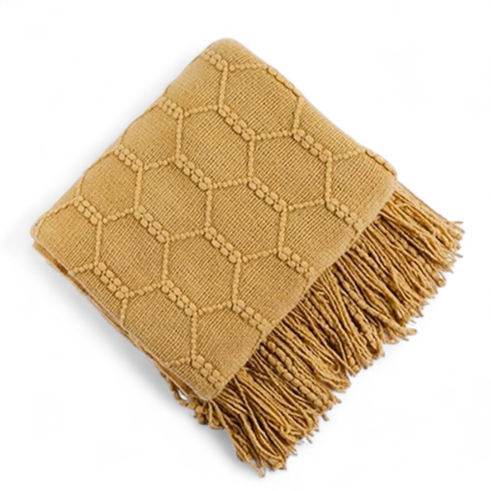 Manta Lisa Beige170x130cm 