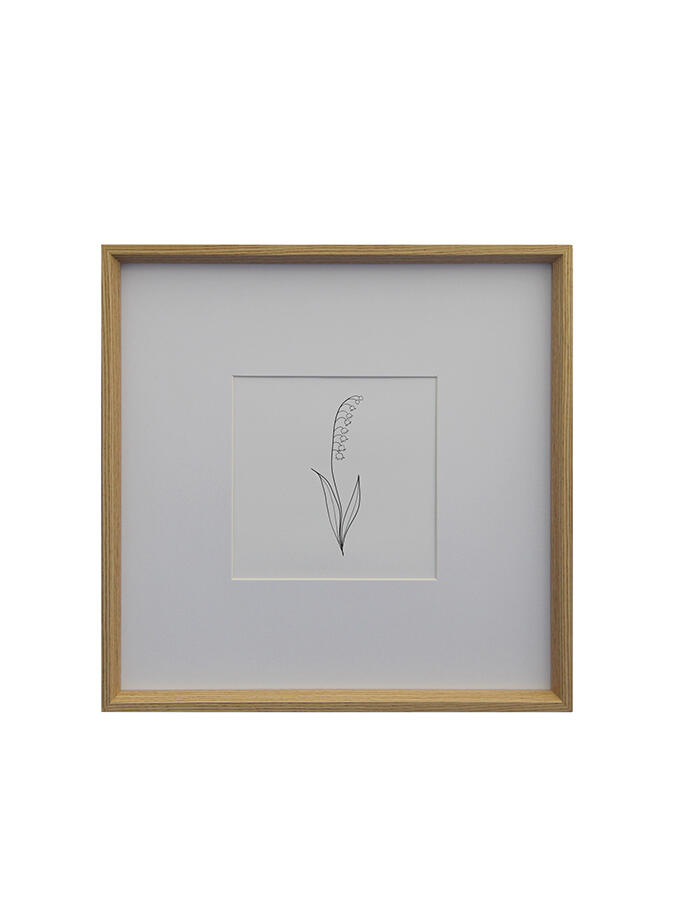 Portarretrato De Madera 15x15cm Paspartu