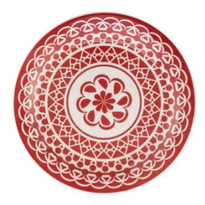 Plato Playo Floreal Renda  26cm 