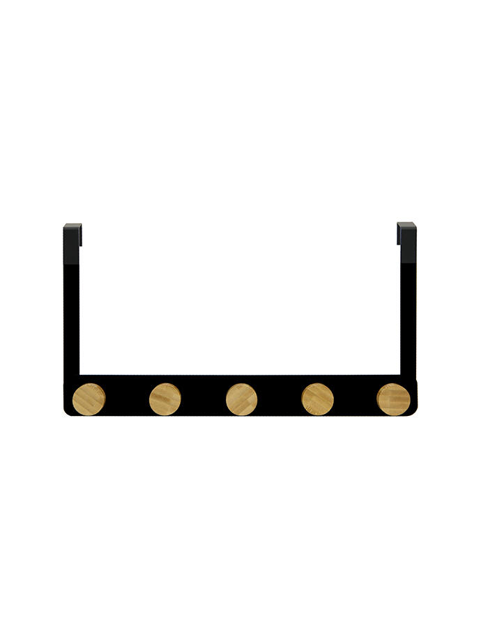 Perchero De Puerta De 5 Ganchos 33x18cm