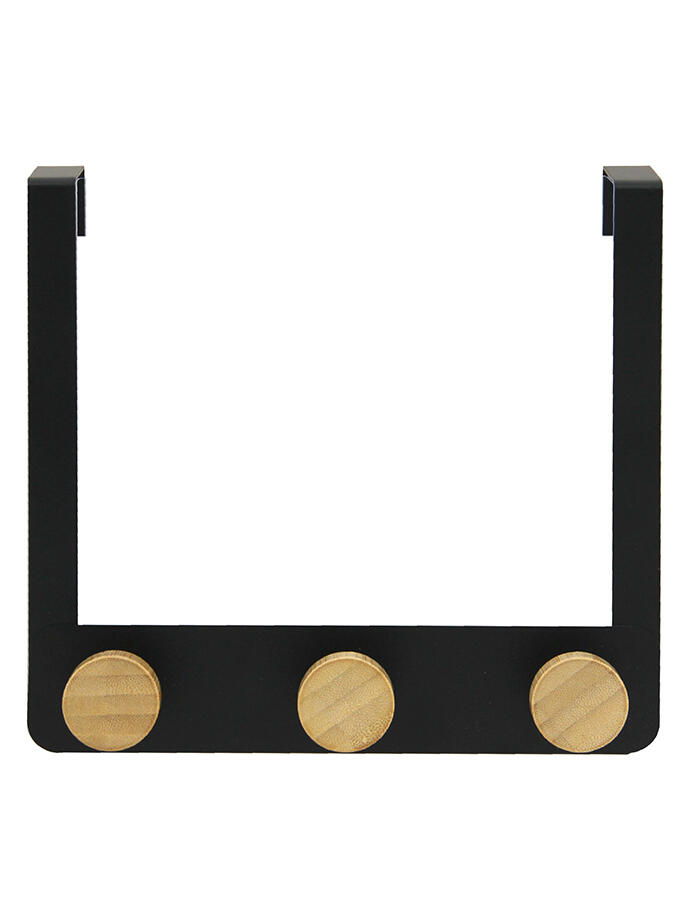 Perchero Para Puerta Con 3 Ganchos 20x18cm