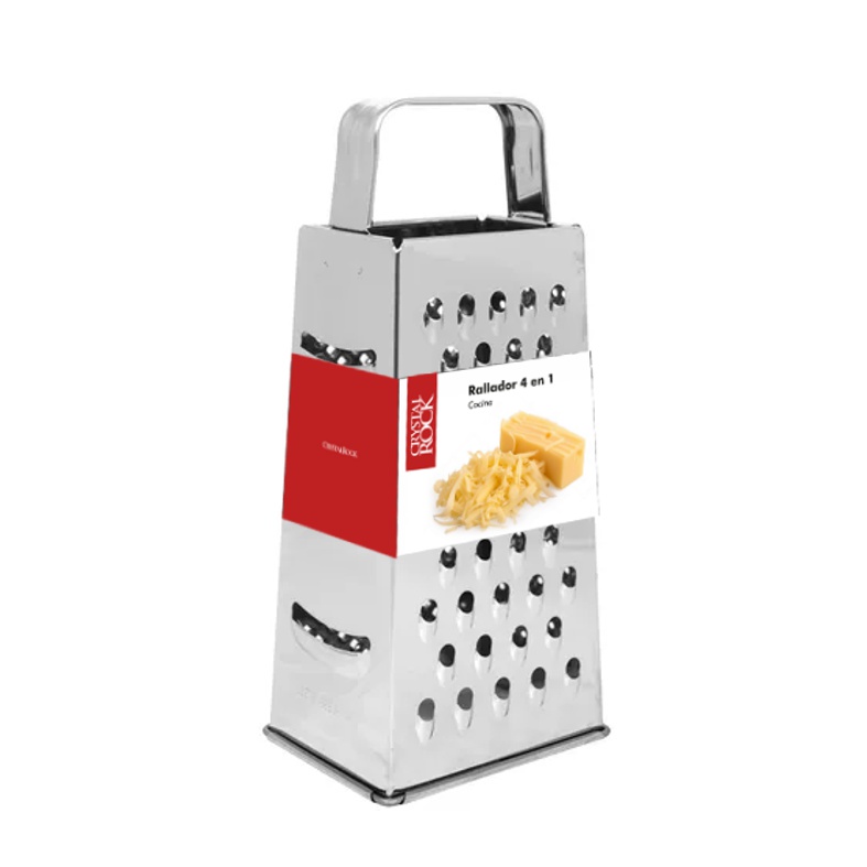 Rallador Cuadrado Acero 19cm 