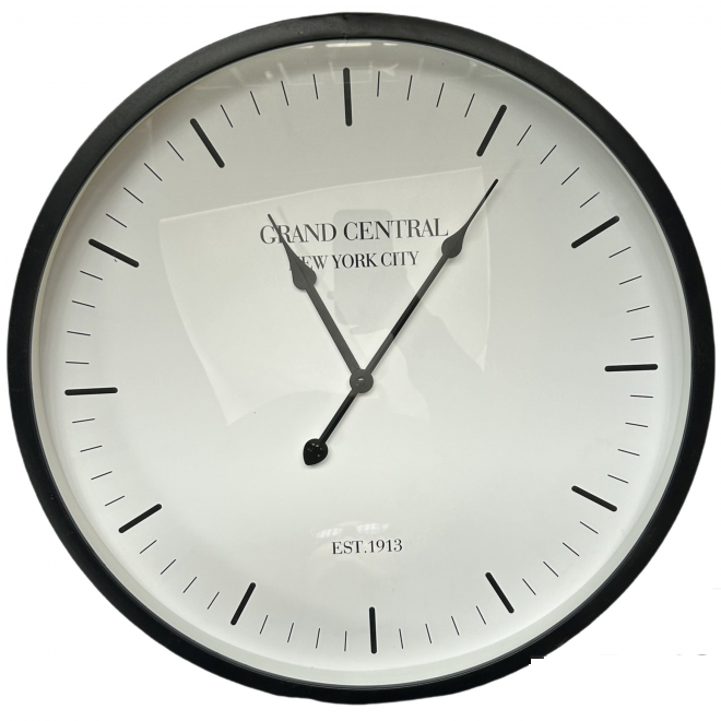 Reloj De Metal New York 45cm
