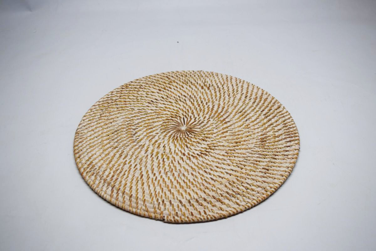 Individual Rigido De Rattan 35cm