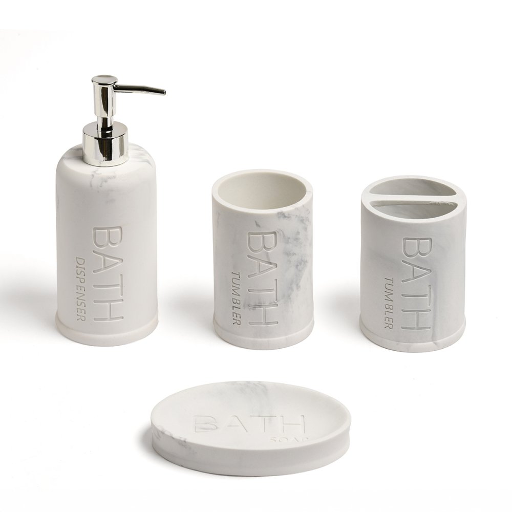 Set De Baño 4pzs Piedra Bath 