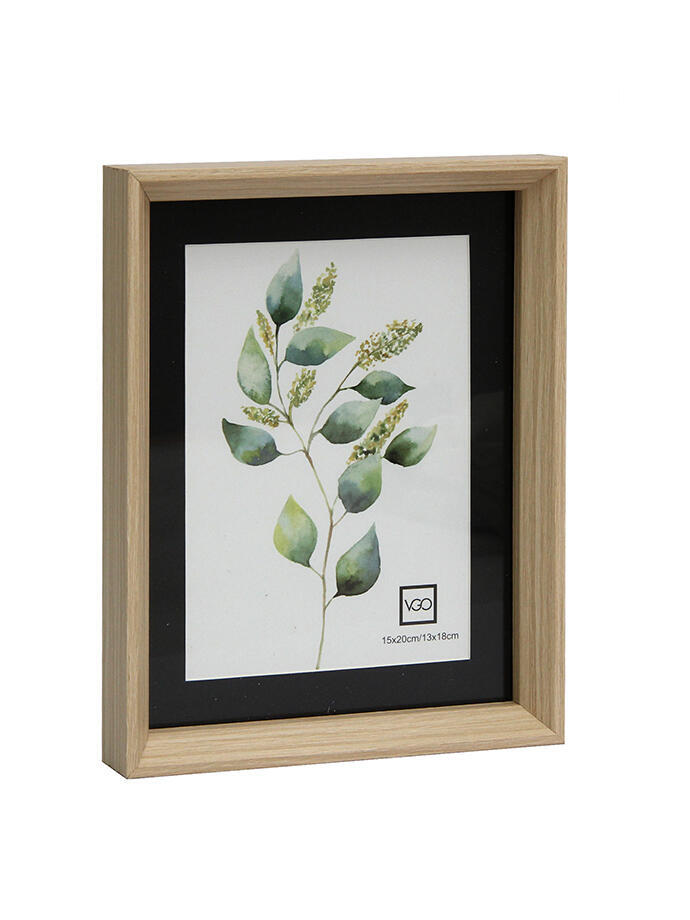Porta Foto De Madera Box 15x20cm