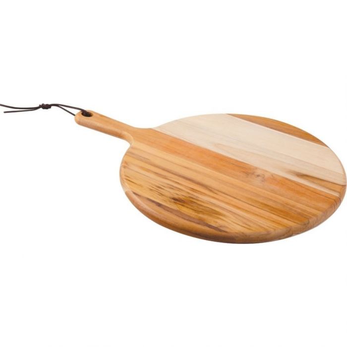 Tabla Para Pizza Con Mango De Madera  30cm 
