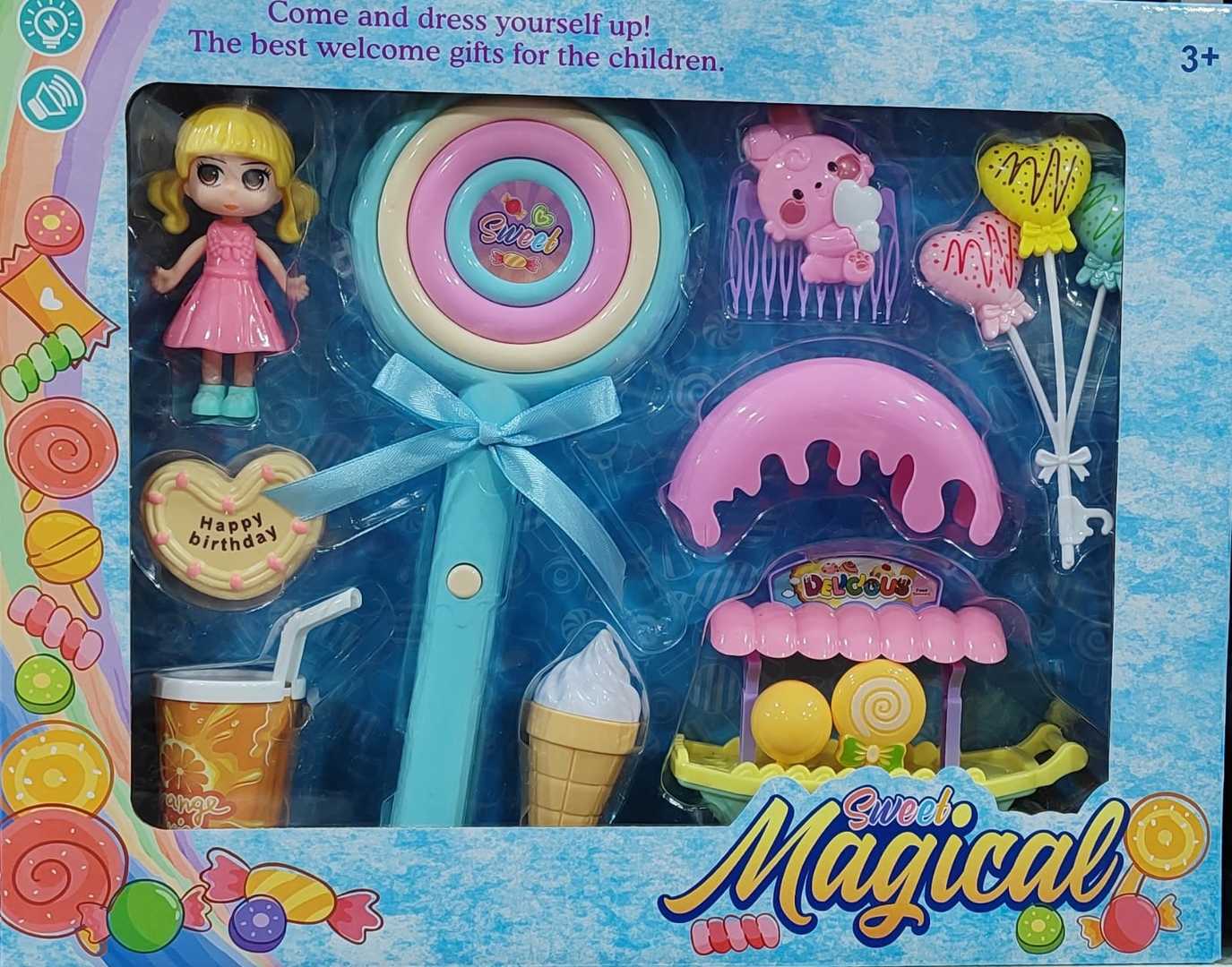 Set Varita Mágica Y Accesorios 