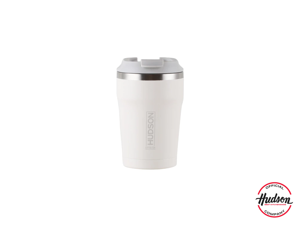Vaso  De Cafe Acero Inoxidable 350ml Crema 