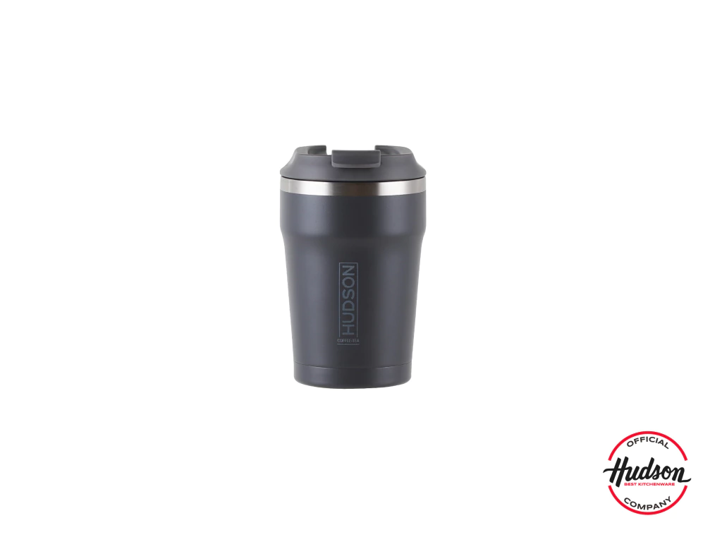 Vaso De Cafe Acero Inoxidable 350ml Gris