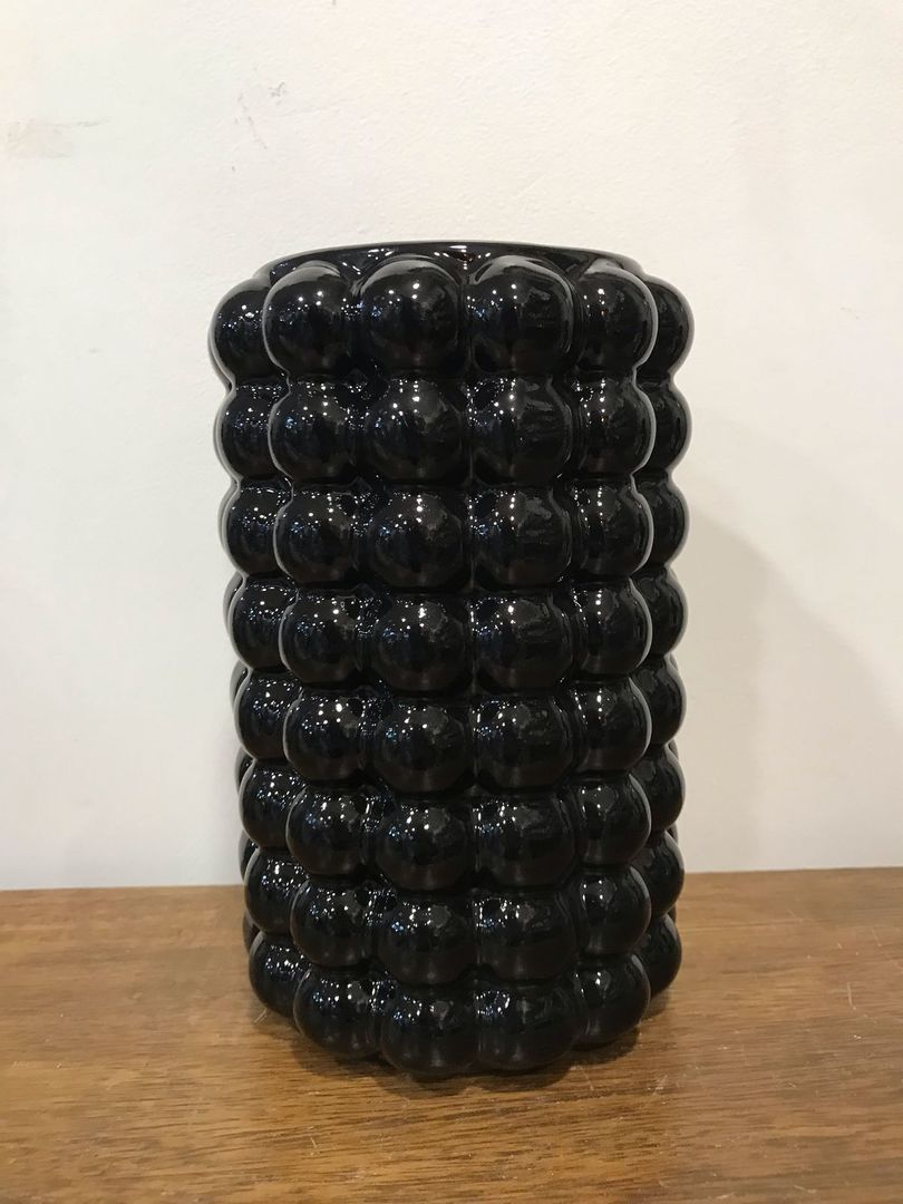 Florero De Ceramica Burbuja 21cm