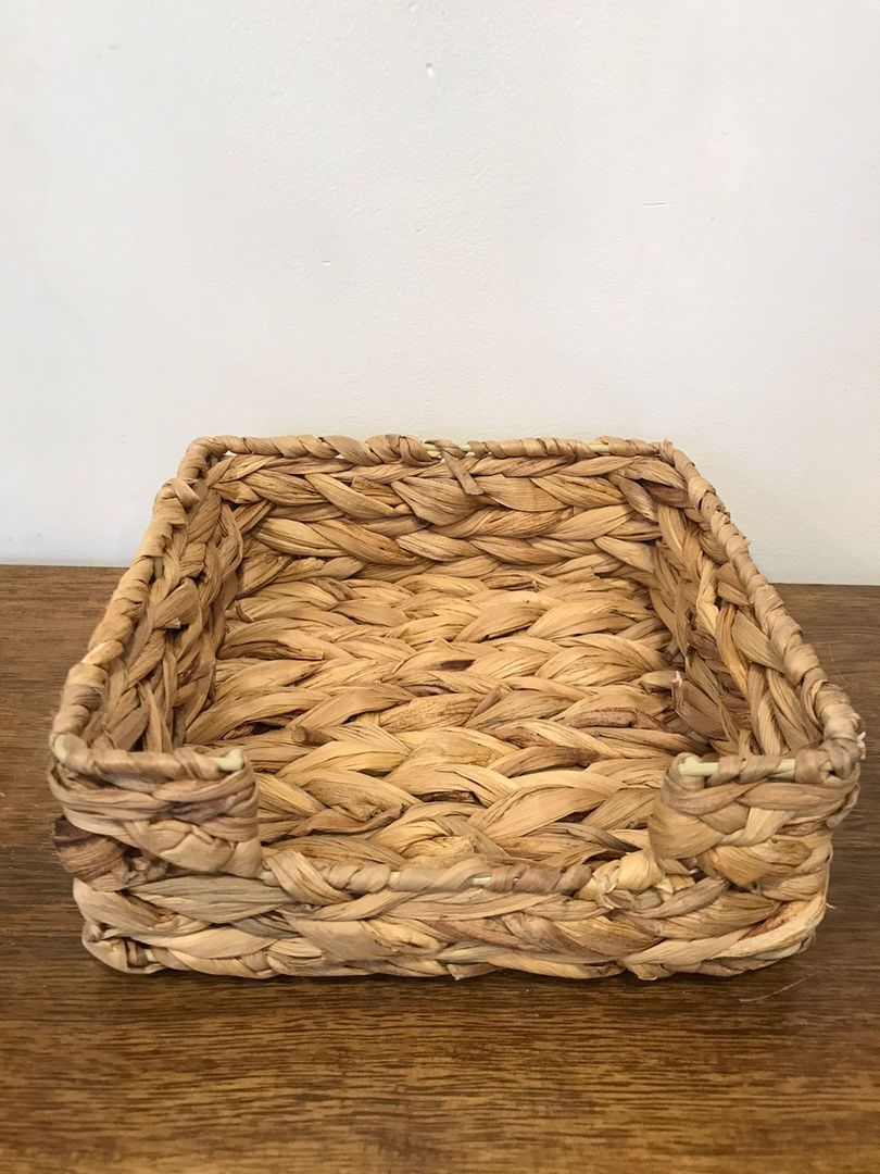 Servilletero De Palma 20x20x7cm