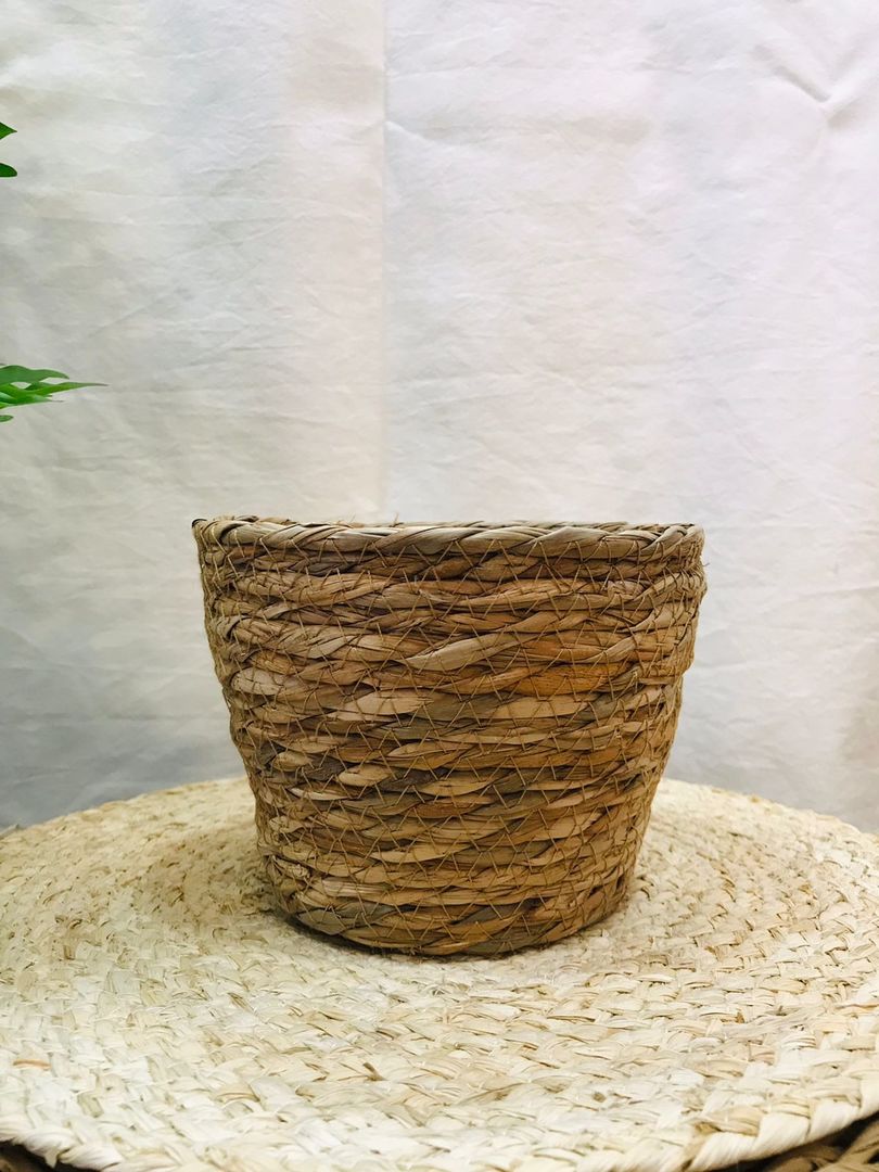 Cesto Pequeño De Yute 17cm