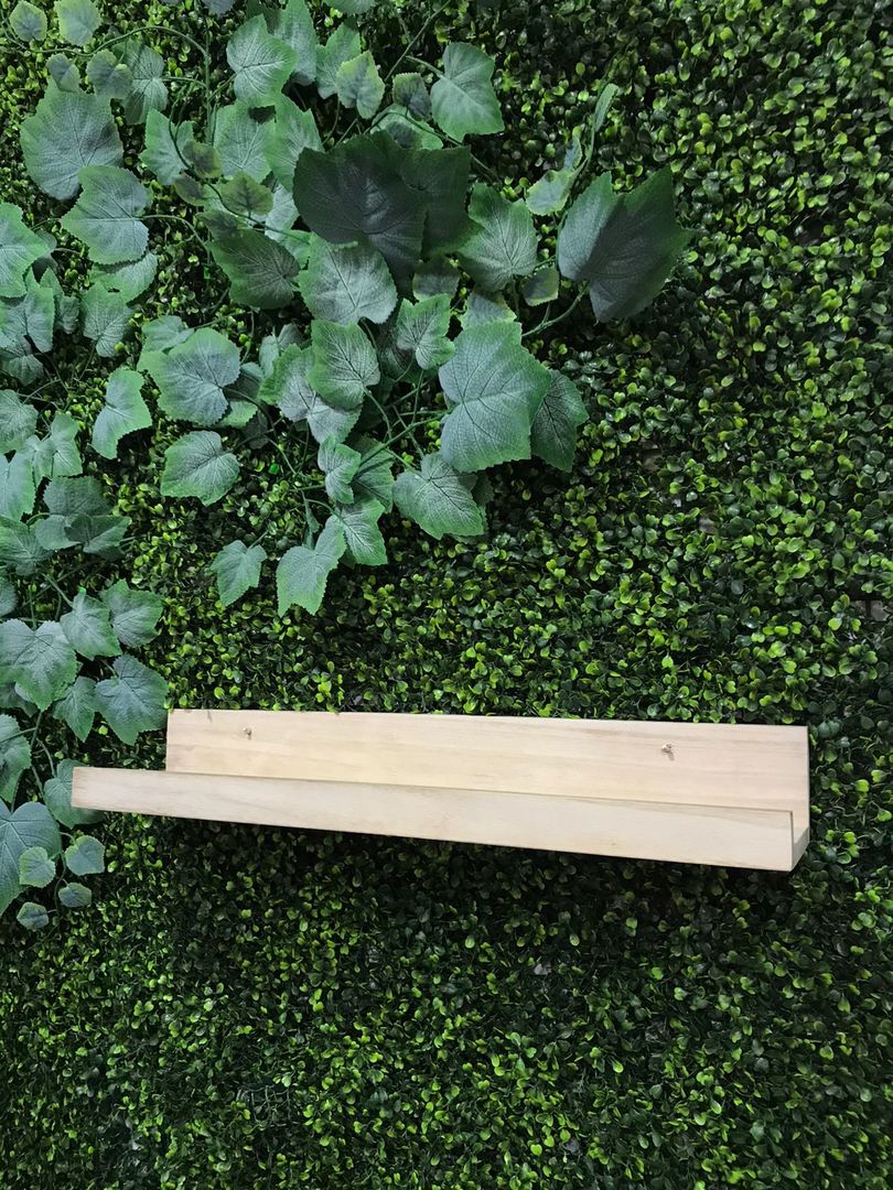 Estante De Madera De Kiri 60cm